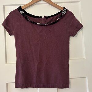Anthropologie knit top